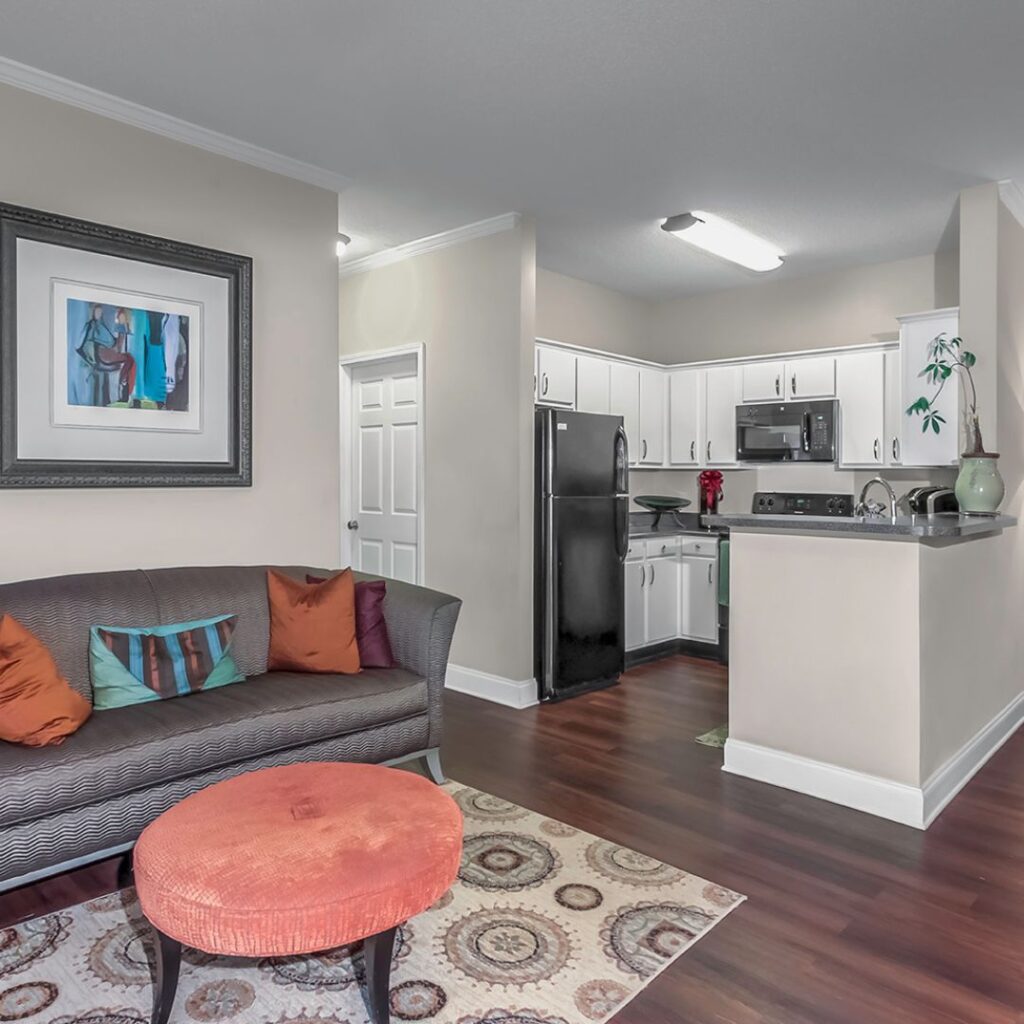 Interior of apartment unit