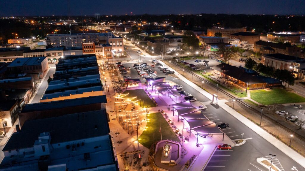 downtown Hickory, NC