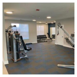 Community gym area