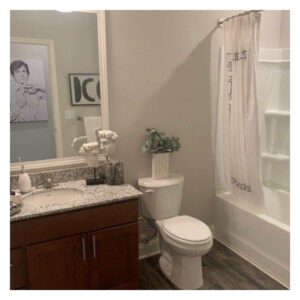 Apartment bathroom