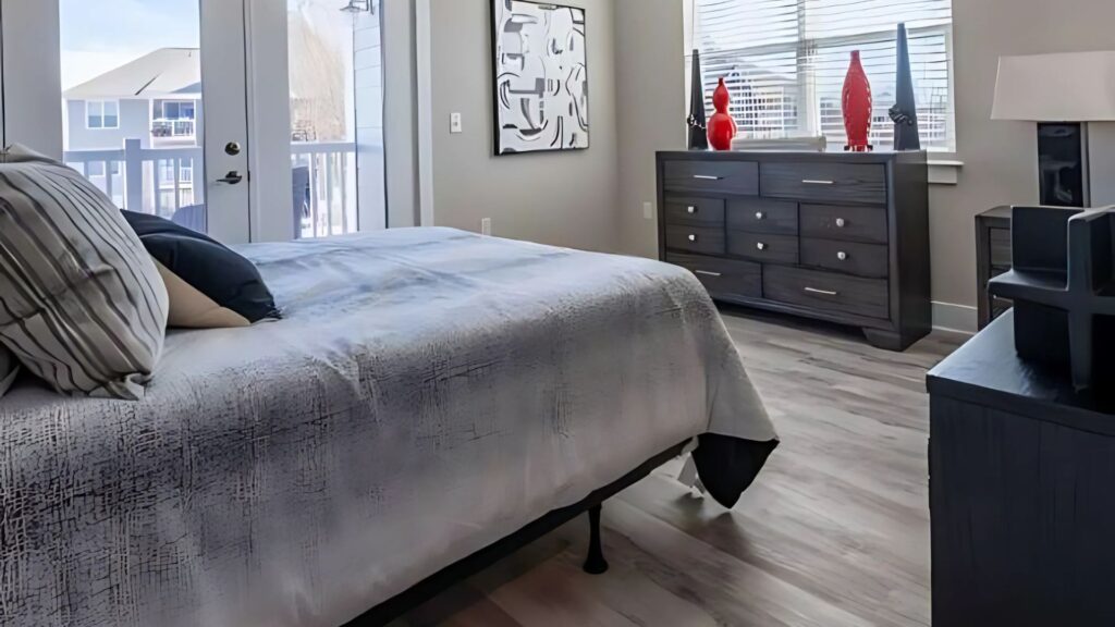 The Estates at Legends apartment complex.